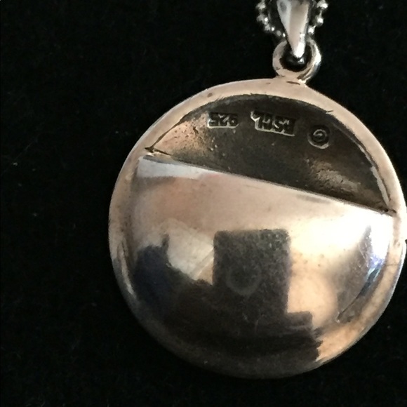 Sterling Silver Pentagram Pendant - No Chain - Picture 5 of 5